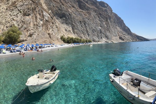 Glyka nera beach, Chania